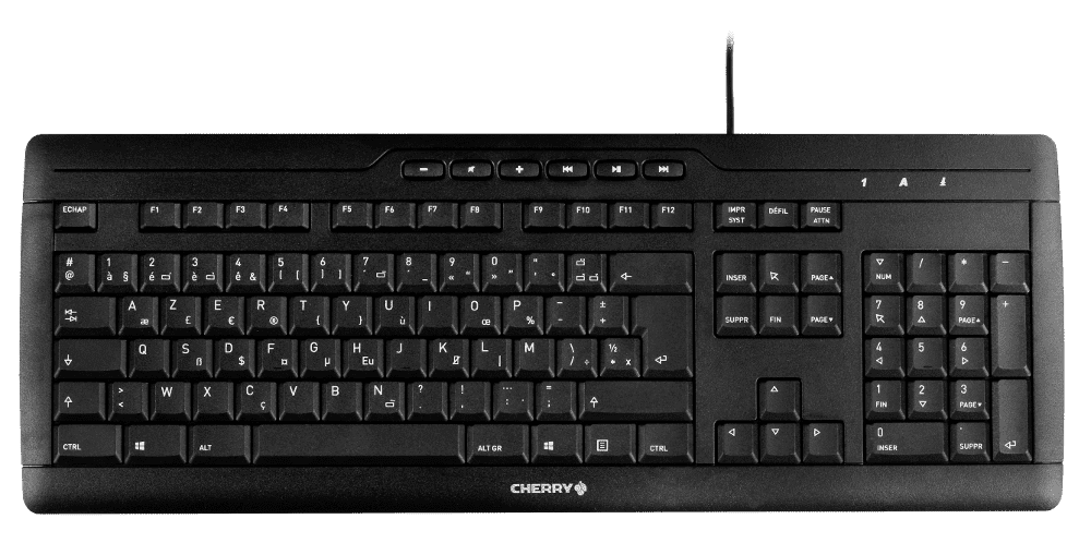 L'analogie du mode Simplex : un clavier envoie des données à l'écran