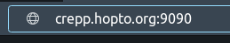 Votre nom de domaine dans le navigateur Internet