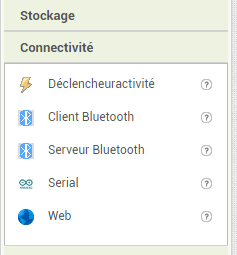 Ajouter un client Bluetooth