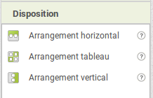 Éléments d'agencement