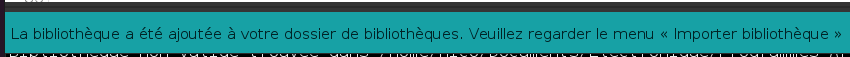 La bibliothèque MySensors est ajoutée